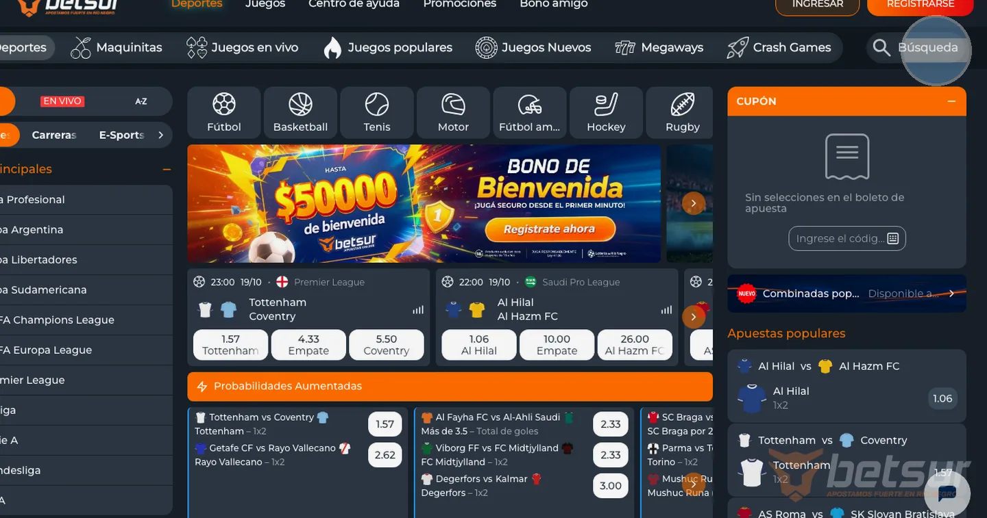 Betsur casino lobby Betsur casino lobby